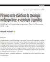 Périplos norte-atlânticos da sociologia contemporânea: a sociologia pragmática