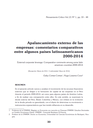 Apalancamiento externo de las empresas: comentarios comparativos entre algunos países latinoamericanos 2000-2014