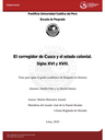 El Corregidor de Cusco y el estado colonial