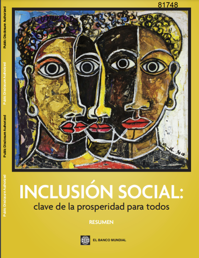 Inclusión social : clave de la prosperidad para todos