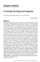 A morada da língua portuguesa