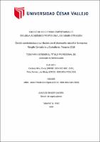 Gestión administrativa y su relación con el desempeño laboral en la empresa Rengifo Contadores y Consultores, Tarapoto 2018