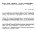 UMA ANÁLISE COMPARATIVA DO DISCURSO CIENTÍFICOPOLÍTICO-EMPRESARIAL NO BRASIL E NA RÚSSIA