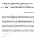 A (INSISTENTE) PROBLEMATIZAÇÃO DO ESTRUTURAL VERSUS CONTEXTUAL PARA O TRATAMENTO DA SIGNIFICÂNCIA: UMA ANÁLISE DO ‘PARADOXO SEMÂNTICO’ À LUZ DA TEORIA DOS BLOCOS SEMÂNTICOS