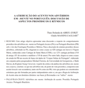 A ATRIBUIÇÃO DO ACENTO NOS ADVÉRBIOS EM –MENTE NO PORTUGUÊS: DISCUSSÃO DE ASPECTOS PROSÓDICOS E RÍTMICOS