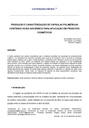 Produção e caracterização de cápsulas poliméricas contendo ácido ascórbico para aplicação em produtos cosméticos