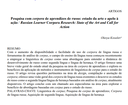 Pesquisa com corpora de aprendizes de russo: estado da arte e apelo à ação / Russian Learner Corpora Research: State of the Art and Call for Action