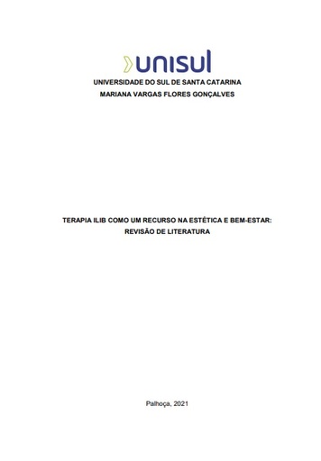 Terapia ILIB como um recurso na estética e bem-estar: revisão de literatura