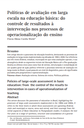 Políticas de avaliação em larga escala na educação básica: do controle de resultados à intervenção nos processos de operacionalização do ensino