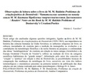 O subtexto religioso em Problemas da criação de Dostoiévski: da união de toda a humanidade à polifonia / The Religious Subtext in Problems of Dostoevsky’s Creation: From the Union of All Mankind to Polyphony