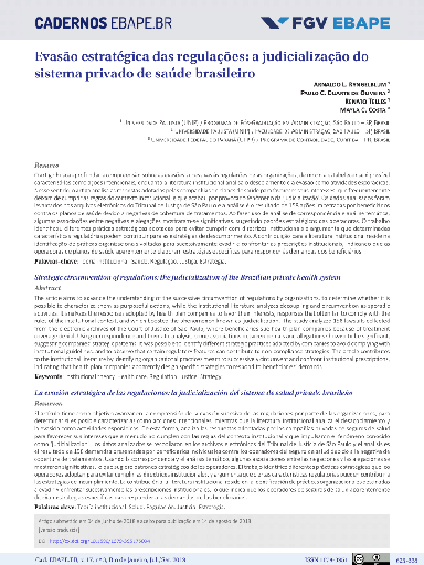 Strategic circumvention of regulations: the judicialization of the Brazilian private health system