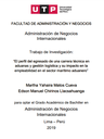 Perfil del egresado en técnica en aduanas y gestión logística y su impacto en la empleabilidad en sector marítimo aduanero