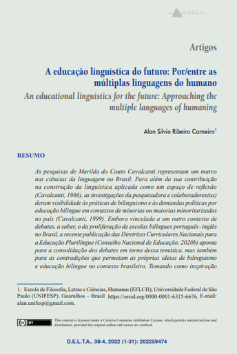 A educação linguística do futuro: Por/entre as múltiplas linguagens do humano