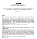 Geopolítica e diplomacia monetária: o sistema dólar de tributação global e as iniciativas de desdolarização da economia internacional