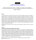 Herbert Somerton Foxwell e a tradição econômica de Cambridge