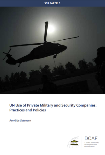 UN Use of Private Military and Security Companies