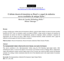 O debate desenvolvimentista no Brasil e o papel da indústria: novos resultados de antigas lições