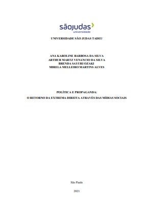 Política e propaganda: o retorno da extrema direita através das mídias sociais