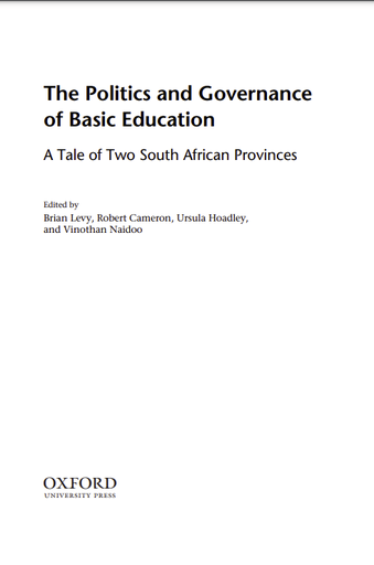 The Politics and Governance of Basic Education