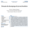 Duração do desemprego do jovem brasileiro
