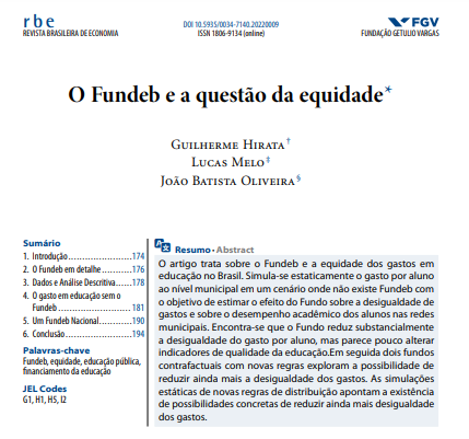O Fundeb e a questão da equidade