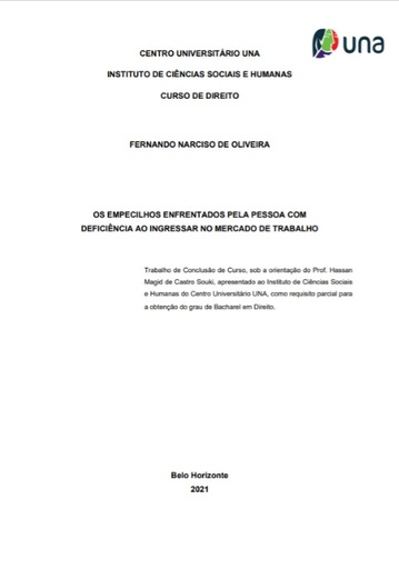 Os empecilhos enfrentados pela pessoa com deficiência ao ingressar no mercado de trabalho