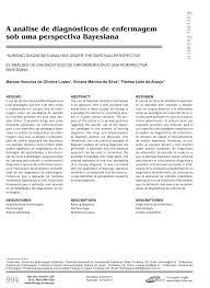 A análise de diagnósticos de enfermagem sob uma perspectiva bayesiana
