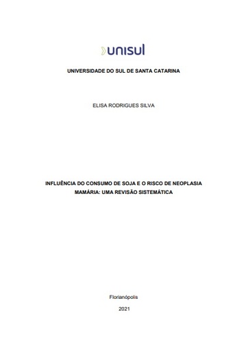 Influência do consumo de soja e o risco de neoplasia mamária: uma revisão sistemática