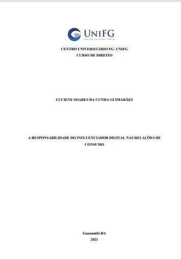 A responsabilidade do influenciador digital nas relações de consumo