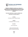 Modelo de calidad de atención para mejorar la satisfacción de los administrados