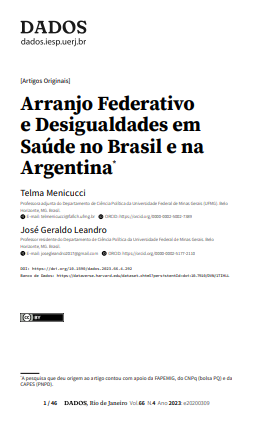 Arranjo Federativo y Desigualdades en Salud en Brasil y en Argentina