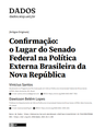 Confirmación: o Lugar do Senado Federal na Política Externa Brasileira da Nova República