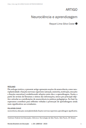 Neurociencia y aprendizaje