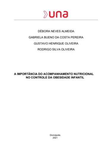 A importância do acompanhamento nutricional no controle da obesidade infantil