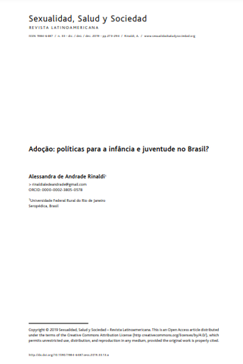 Adoção: políticas para a infância e juventude no Brasil?