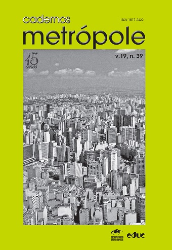 A metrópole entre o neoliberalismo e o comum: disputas e alternativas na produção contemporânea do espaço