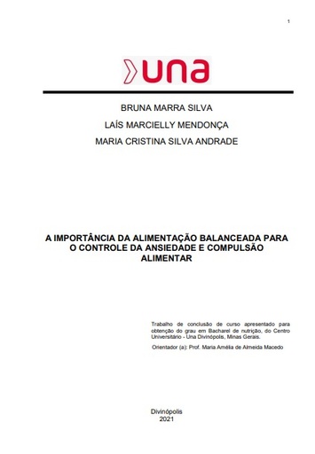 A importância da alimentação balanceada para o controle da ansiedade e compulsão alimentar