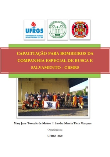 Capacitação para bombeiros da Companhia Especial de Busca e Salvamento – CBMRS : missão com cães