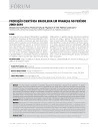 Produção científica brasileira em finanças no período 2000-2010