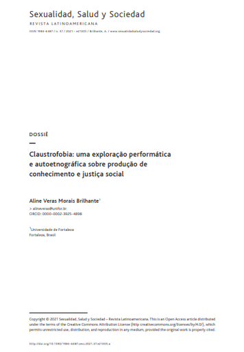 Claustrofobia: uma exploração performática e autoetnográfica sobre produção de conhecimento e justiça social