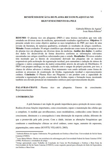 Benefícios/eficácia do plasma rico em plaquetas no rejuvenescimento da pele