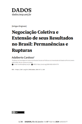 Negociação Coletiva e Extensão de seus Resultados no Brasil: Permanências e Rupturas