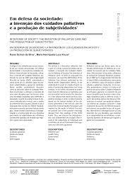 Em defesa da sociedade: a invenção dos cuidados paliativos e os dispositivos de segurança