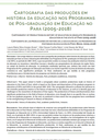 Cartografia das produções em história da educação nos Programas de Pós-graduação em Educação no Pará (2005-2018)