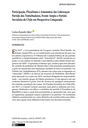 Participação, Pluralismo e Autonomia das Lideranças: Partido dos Trabalhadores, Frente Ampla e Partido Socialista do Chile em Perspectiva Comparada