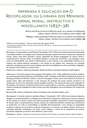 Imprensa e educação em O Recopilador, ou Livraria dos Meninos: jornal moral, instructivo e miscellanico (1837-38)