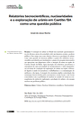 Technoscientific reports, nuclearity and uranium production in Caetité/BA as a public issue