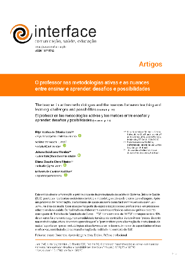 O professor nas metodologias ativas e as nuances entre ensinar e aprender: desafios e possibilidades