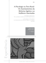 A Psicologia na área rural: os assentamentos da reforma agrária e as mulheres assentadas