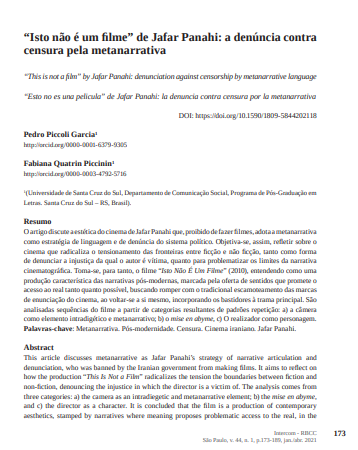 “Isto não é um filme” de Jafar Panahi: a denúncia contra censura pela metanarrativa